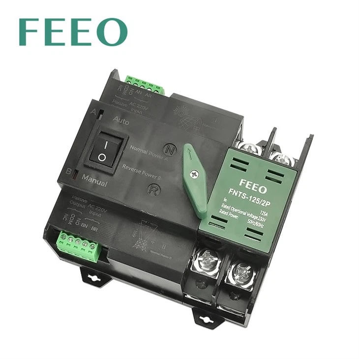 630v AC 100A 2P ATS Dual Power Automatic Transfer Switch